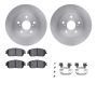 Dynamic Friction 6512-76444 Rotor Kit