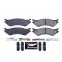 PowerStop Z23-702A PowerStop - Z23 Daily Driver Carbon-Fiber Ceramic Brake Pads with Hardware Kit