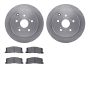 Dynamic Friction 6502-76533 Rotor Kit
