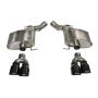 CORSA Performance 14934BLK Corsa 2012-2017 BMW M5 F10 Black Sport Axle-Back Exhaust