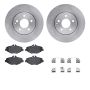 Dynamic Friction 6512-63350 Rotor Kit