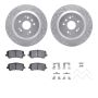 Dynamic Friction 7512-58033 Rotor Kit