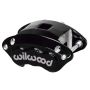 Wilwood 120-11875-BK Caliper-D154-Black 1.12/1.12in Pistons 0.81in Disc