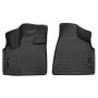 Husky Liners 55521 08-20 Dodge Grand Caravan X-Act Contour Front Black Floor Liners