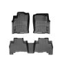 WEATHERTECH WEA44955-1-2 Black Front and Rear Flo orliners