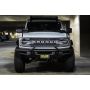 DV8 Offroad 21-22 Ford Bronco Factory Front Bumper Licence Relocation Bracket - Front