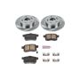 PowerStop KOE3127 OE Stock Replacement Low-Dust Ceramic Brake Pad and Rotor Kit