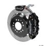 Wilwood 140-14883 Narrow Superlite 4R-MC4 Black Rear Kit 12.88in Slotted Rotor 88-96 Chevy Corvette C4