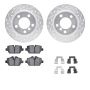 Dynamic Friction 7612-32009 Rotor Kit