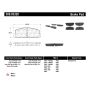 Stoptech 309.03320 Performance 89-95 Mazda RX7 / 03-05 Mazda 6 Rear Brake Pads