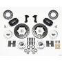 Wilwood 140-13377-D Dynapro Dust-Boot Front Kit 11.00in Drilled 74-80 Pinto/Mustang II Disc Spindle only