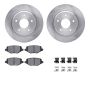 Dynamic Friction 6612-40012 Rotor Kit