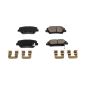 PowerStop 17-1916 PowerStop - Z17 Low-Dust Ceramic Brake Pads with Hardware
