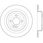 StopTech 09-16 MINI Cooper Cyro Slotted Sport Brake Rotor - Rear Right