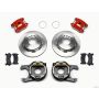 Wilwood 140-12570-R D154 P/S Park Brake Kit Red 12 Bolt 2.75in offset Staggered Shock