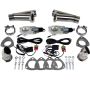 Granatelli Motor Sports 307530K Electronic Exhaust Cutout Systems - Stainless Steel - Weld In