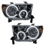 Oracle Lighting 7119-001 SMD Pre-Assembled Headlights, Black, White