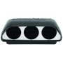 AutoMeter 5288 GAUGE MOUNT, UNIVERSAL DASH TOP, TRIPLE, 2 1/16