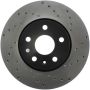 Stoptech 128.62120L Drilled Sport Brake Rotor