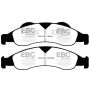 EBC Brakes DP61803 6000 Series Greenstuff Truck/SUV Brakes Disc Pads