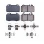 PowerStop 17-847 PowerStop - Z17 Low-Dust Ceramic Brake Pads with Hardware