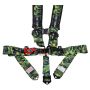 NRG SFI 16.1 5pt 3in. Seat Belt Harness/ Latch Link - Camo