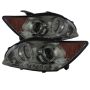 SPYDER 5073327 Projector Headlights - LED Halo - Smoke