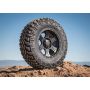 ICON 1017857347SB Shield 17x8.5 5x5 0mm Offset 4.75in BS 71.5mm Bore Satin Black Wheel