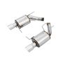 AWE Tuning 3015-32094 S197 Mustang GT Axle-back Exhaust - Touring Edition (Chrome Silver Tips)
