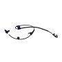 Mando 25A1231 New OE ABS Wheel Speed Sensor, Direct Replacement