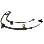 MANDO 25A5136 New OE ABS Wheel Speed Sensor, Direct Replacement