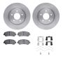 Dynamic Friction 6512-67392 Rotor Kit