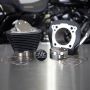 S&S Cycle 910-0763 2007+ BT 4.250in Bore 4.840in - Wrinkle Black w/o Highlight