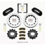 Wilwood 140-13878 TX6R Rear Kit 16.00in Black 1999-2010 GM H2 / 2500 4.63 Cntr