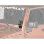 Raxiom J106739 07-18 Jeep Wrangler JK Windshield Mounted Dual Light Brackets