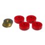 Prothane 84-96 Chevy Corvette Rear Spring Cushions - Red