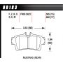 Hawk Performance HB183F.585 HPS Disc Brake Pad