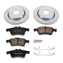 PowerStop K983 Z23 Daily Driver Carbon-Fiber Ceramic Brake Pad and Drilled & Slotted Rotor Kit
