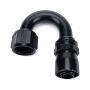 FRAGOLA FRG3118012 #12 180-Deg Crimp Hose Fitting