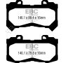 EBC Brakes DP63044 6000 Series Greenstuff Truck/SUV Brakes Disc Pads