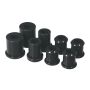 Prothane 97-13 Chevy Corvette C5 Front Control Arm Bushings - Black