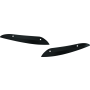 Kuryakyn 2633 Windshield Side Trims Gloss Black