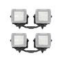 Go Rhino 731030T 18-20 Jeep Wrangler JL/JLU/Gladiator JT Light Mount - Two 3in Cubes