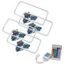 Oracle Lighting 2629-504 ColorSHIFT(tm) Halo Kit, New Square Ring Design, ColorSHIFT(tm) - Simple