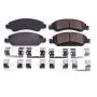 PowerStop 17-1367 PowerStop - Z17 Low-Dust Ceramic Brake Pads with Hardware