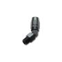 Vibrant Performance 26410 Male Hose End Fitting, 45 Degree; Size: -16AN; Pipe Thread 3/4