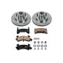 PowerStop KOE1985 OE Stock Replacement Low-Dust Ceramic Brake Pad and Rotor Kit