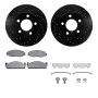 Dynamic Friction 8412-42017 Rotor Kit