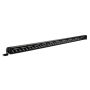 Go Rhino 751653212CSS Xplor Blackout Combo Series Sgl Row LED Light Bar w/Amber (Side/Track Mount) 31.5in. - Blk