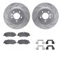 Dynamic Friction 7612-11005 Rotor Kit